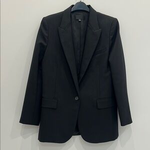 Nili Lotan Diane Black Blazer Size 0